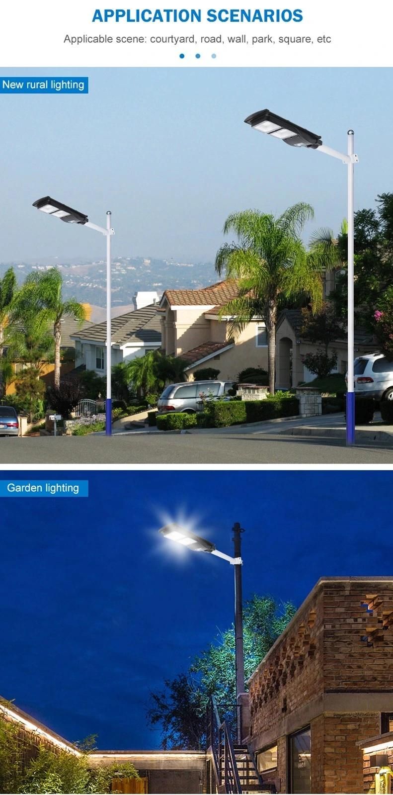 Outdoor Lighting Garden Integration Solar Street Light LED Lamp Lights Lighting Decoration Energy Saving Power System Home Products Sensor Portable Light