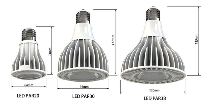 E27 PAR30 25W Luminum Radiator 3 Years Warranty Plant Growing Sunlight PAR 30 LED Bulb