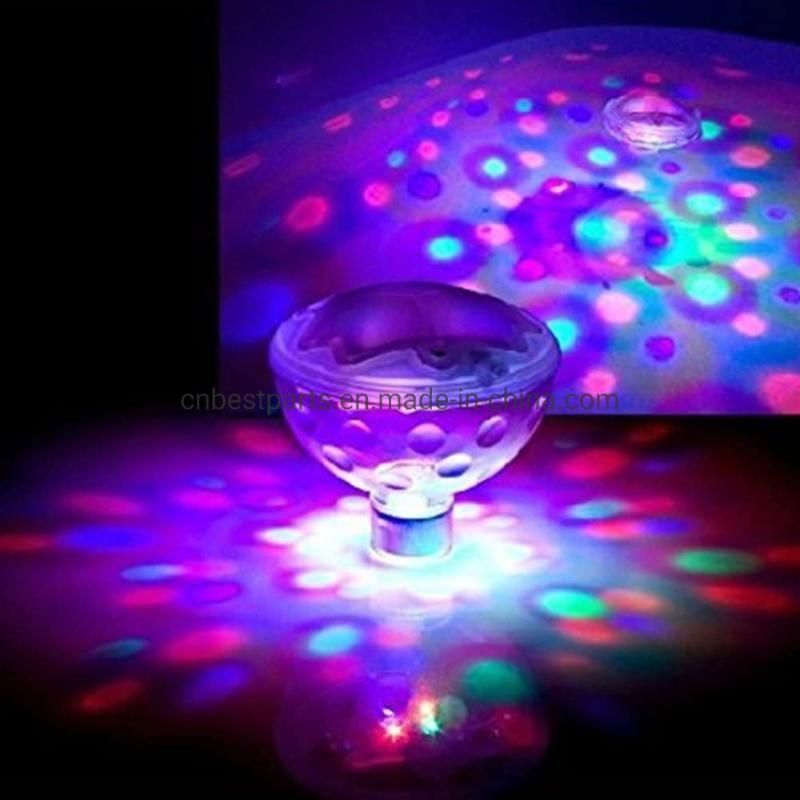 RGB LED Underwater Disco Aqua Glow Light Show Pool Pond SPA Hot Tub Floating Lamp