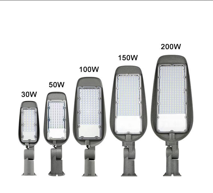 200W 6000K IP65 Split Solar Power LED Street Light with Battery