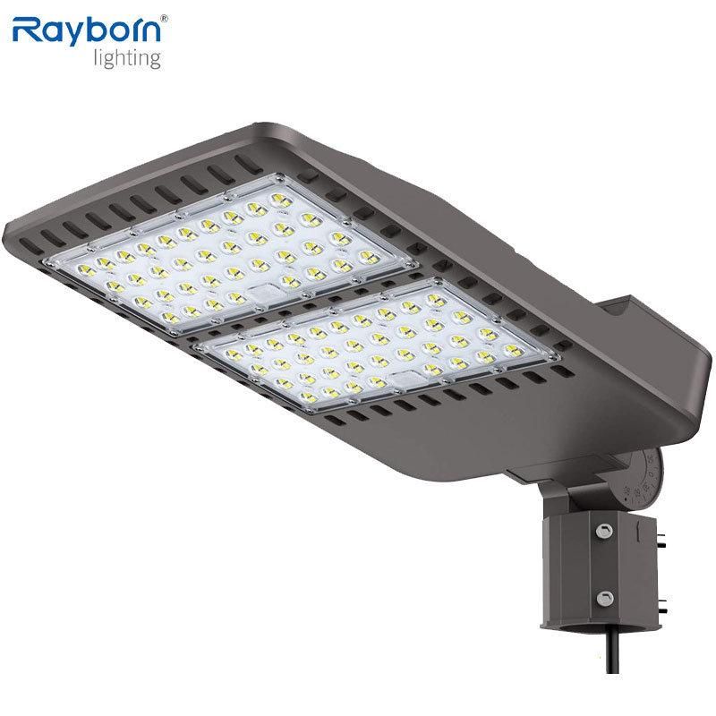 Highway Garden Square 100W 120W 150W 200W 300W Parking Lot Light, 3030 Chip LED Street Light 100-277V/247V/480VAC