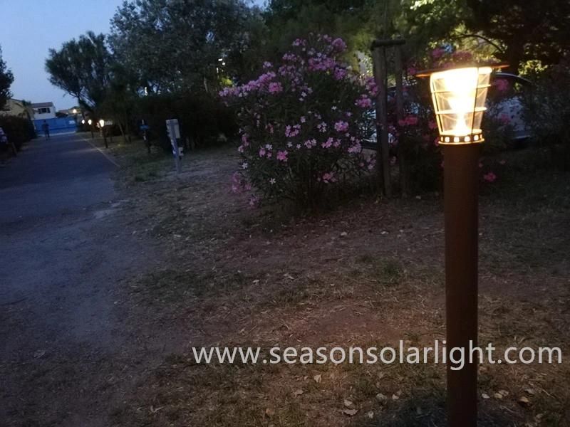 Bright LED Lighting 38cm Solar Garden Lights for Outdoor Landscape Lighting Lawn Villa Lighting