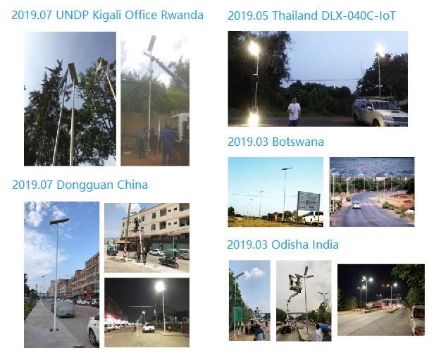 Undp Supplier LED Solar Street Light All in One Solar Power Light