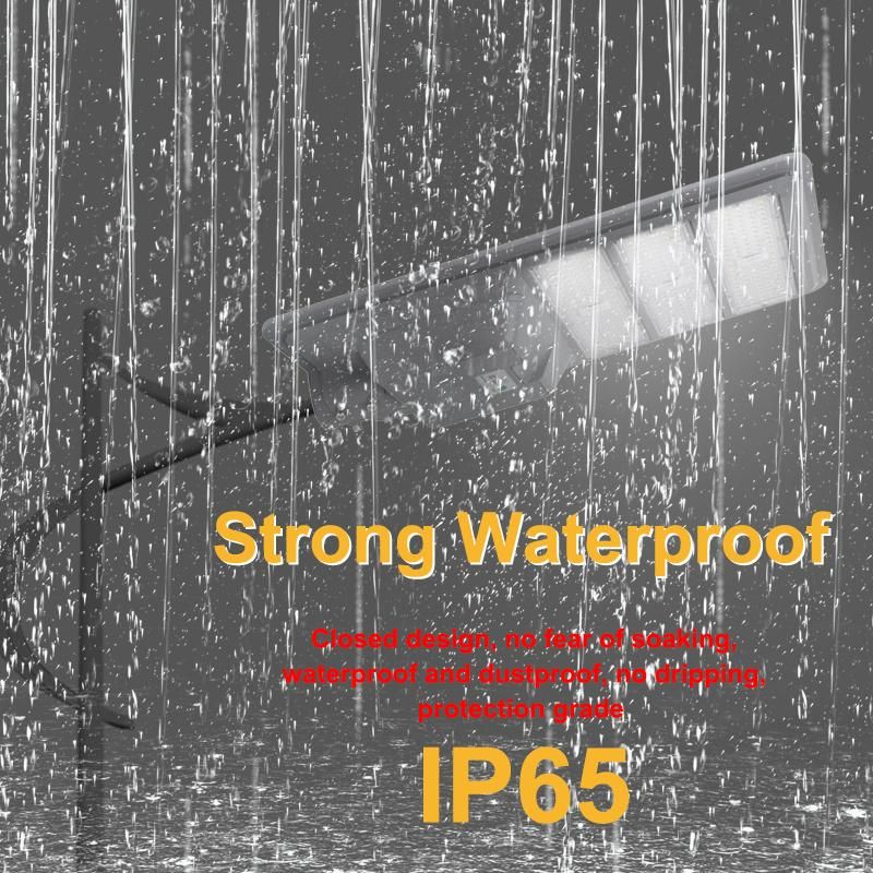 CE RoHS Certification Outdoor Waterproof IP65 300 Watt 400 Watt 500 Watt All in One Integrated Solar LED Street Light