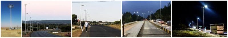 China Manufacturer Esavior Long Lifespan High Lumens 12000lm 120W All in One Solar LED Street Light Integrated Solar LED Energy Saving Lamp