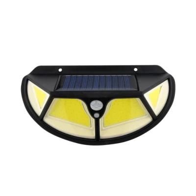 IP65 Waterproof 240 COB Triple Adjustable Heads3 Lighting Modes Wall Garden Solar Motion Sensor Garden Light