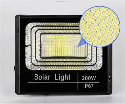 Outdoor IP67 Remote Control 100W Solar LED Flood Light