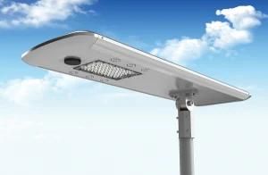 All-in-One Integrated Solar Street Light Dual Lamp-30W 40W 60W 80W 100W 120W for Main Road Highway and Outdoor Lighting with Motion Sensor