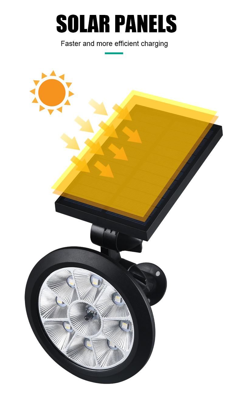 Street Light Wireless Waterproof Flashlight Outdoor Waterproof Solar Garden Light