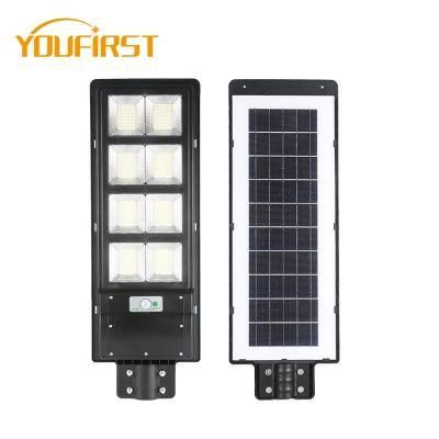 Factory Price Automatic Garden Outdoor SMD IP65 90W 120W All in One Solar LED Street Light