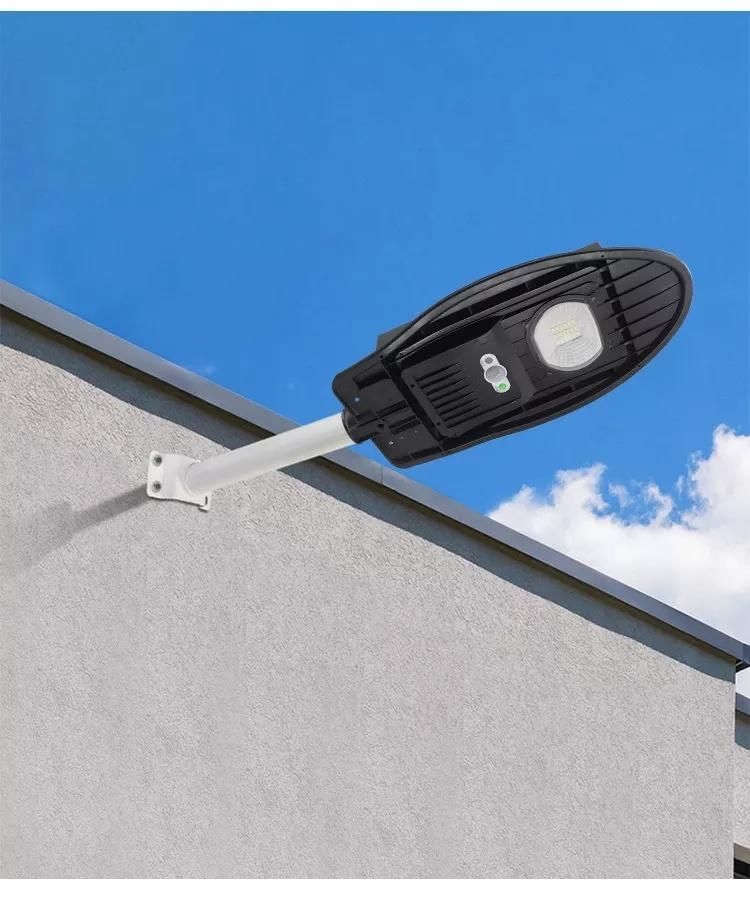 LED Solar Outdoor Waterproof IP65 ABS Integrated Street Light 120W