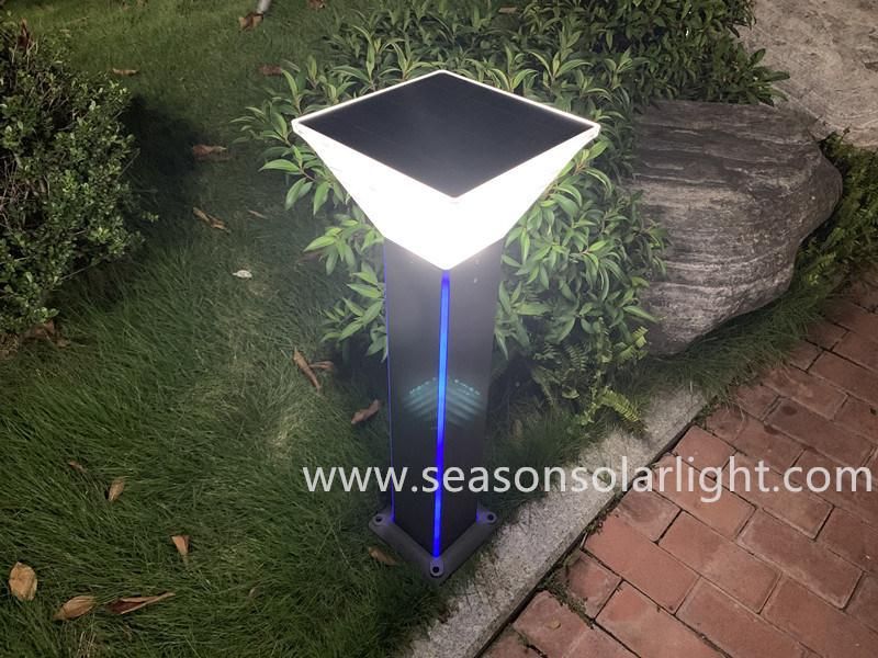 High Power Solar Energy LED Garden Outdoor Solar Bollard Light with LED Strip Lighting