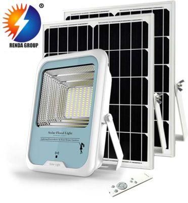 Factory Direct Motion Sensor Waterproof IP66 Integrated 30W 60W 90W 120W Outdoor All in One Solar LED Flood Light