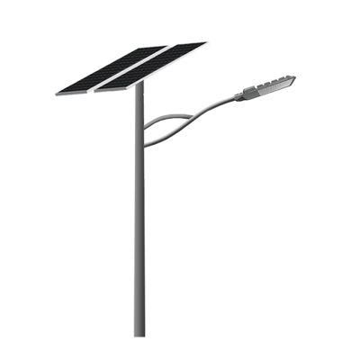 90W Energy Saving LED Solar Street Lights Galvanized Octagonal Post