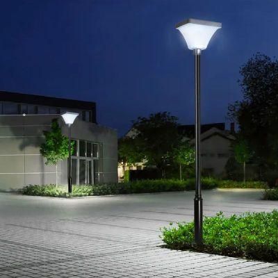 LED Outdoor 3 Meters Waterproof Garden Light High Pole Landscape Light Park Villa Community 30W Square Solar Light