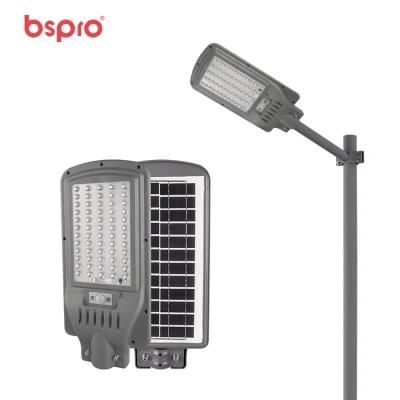 Bspro Road Streetlight Integrated All in One Waterproof for Outdoor Lights 100W LED Solar Street Light