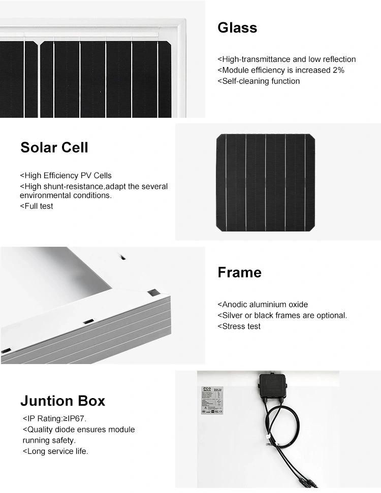 Outdoor LED Garden Lamp 30W Solar Street Light