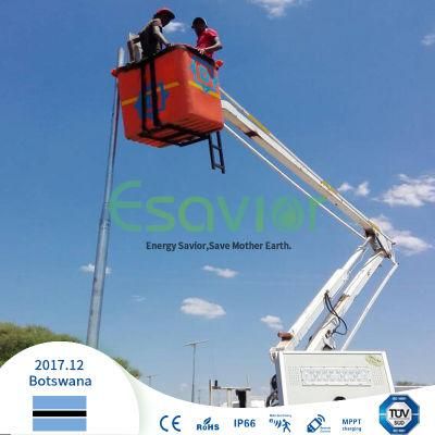 30W LED Solar Street Light Motion Sensor Solar Lighting Lamp with 60wp Mono Solar Panel