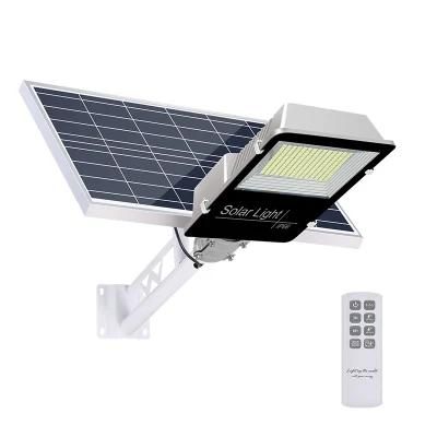 Outdoor IP66 Waterproof 4 Work Modes Motion Sensor Solar Street Light for Road Street Courtyard