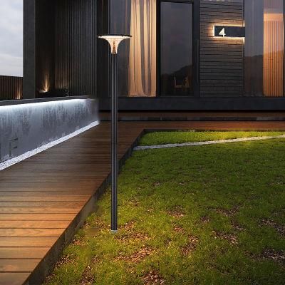 Good Price Outdoor Waterproof Spike Pillar Lawn Post Lights Grow Decorative Pole LED Solar Garden Light