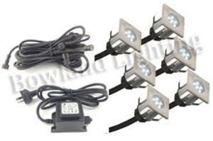 12V LED Deck Light Kits, Outdoor Step Light, IP67 6-Blt1002