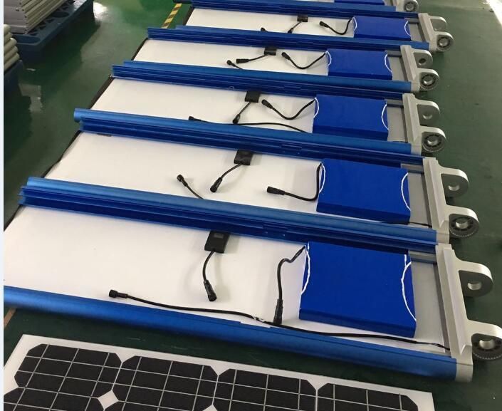 New Style Solar 60W COB LED Street Light with PIR Motion Sensor