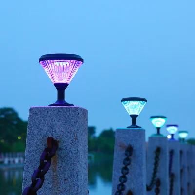 Outdoor Simple Landscape Lighting IP65 Villa Community High Pole Road Lamp Solar Power LED Garden Light