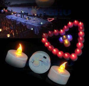 2014 Hot Products LED Tea-Light &amp; LED Candle Glitter