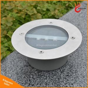 Solar Lawn Light 3 LED Solar Underground Garden Lamp Outdoor LED Buried Light with Waterproof