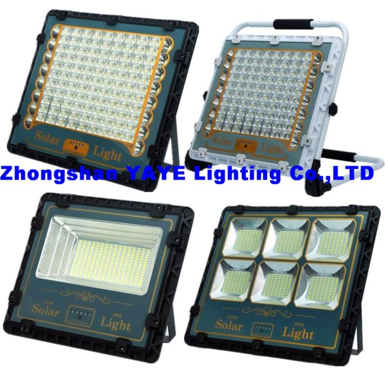 Yaye 18 Hot Sell Good Price 300W Solar LED Garden Flood Lawn Light Solar with Remote Controller