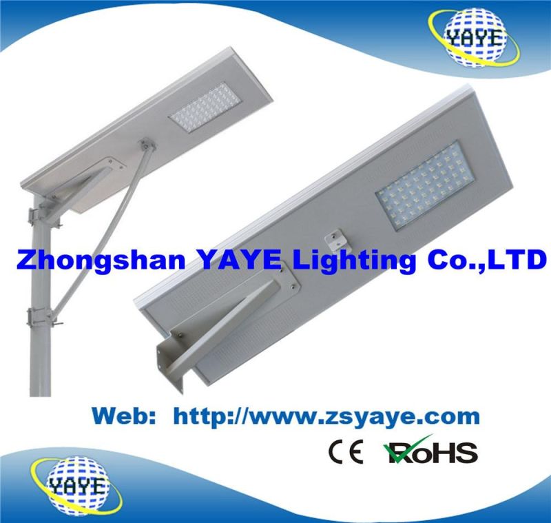 Yaye 18 Hot Sell 50W All in One Solar LED Street Light /All in One 50W Solar LED Road Lamp