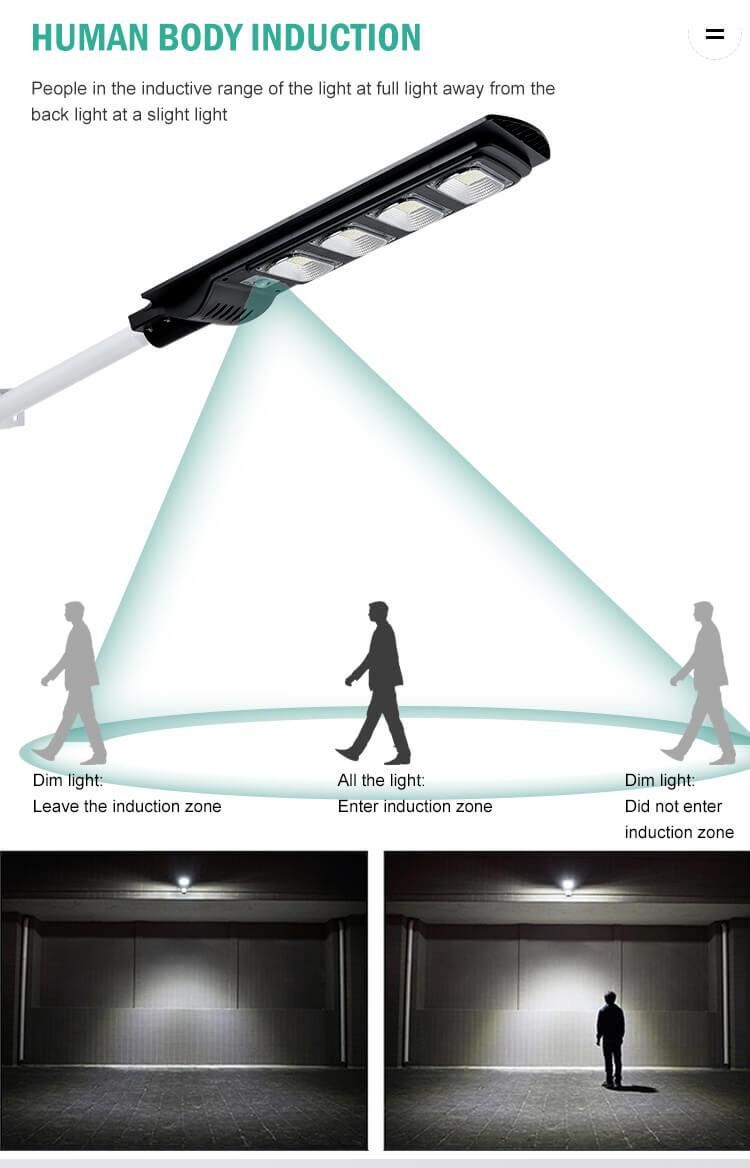 Outdoor Integrated 50W 100W 150W 200W 250W Solar Street Lighting