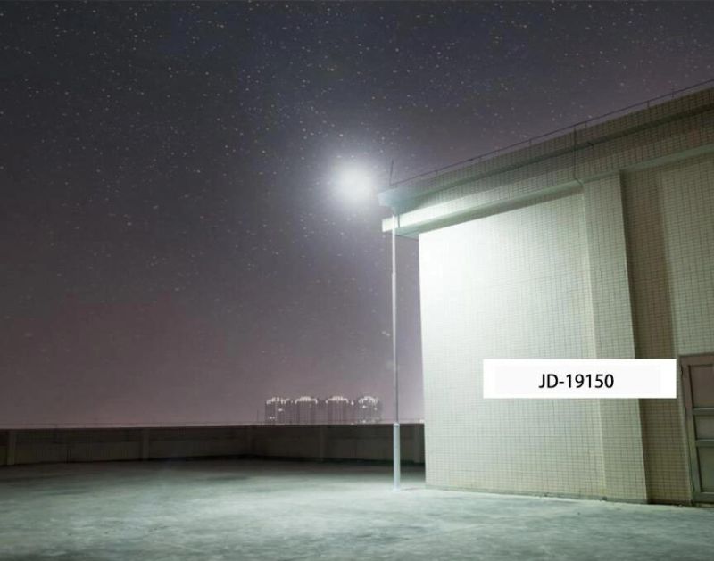 Jd-19150/Jd-19100/Jd-1950 Outdoor DC 12V LED All in One Solar Street Lights for Civil Use