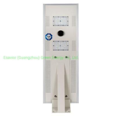 20W Lithium Battery Solar Power Light Solar Motion Street Light for Courtyard Park Square