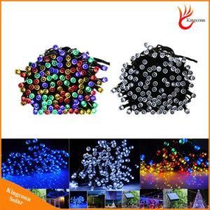 Solar LED String Light Lamp 200LED 22m and 100LED 12m Christmas Garden Party Wedding Decoration Lighting RGB Colorful Lights