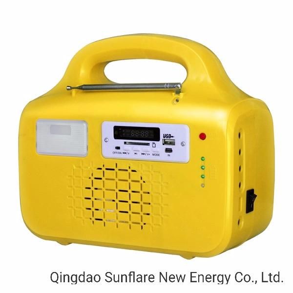 10W Solar Kit with MP3 and FM Radio