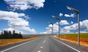 Solar Powered Outdoor Lights 60 Watts 6600lm Sensor/Time Control