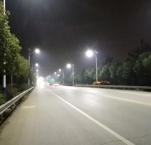 Good Performance IP68 Die Casting Aluminum 100W Lumiled Lithium Battery Solar Street Lighting System
