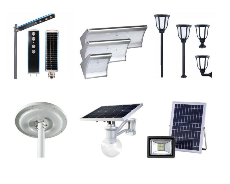 1100lm All in One Solar Wall Light with Lithium Battery