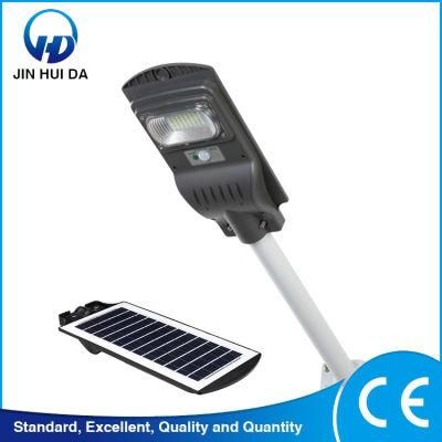 200W Long Working Integrated Solar Induction Street Lights with Pole