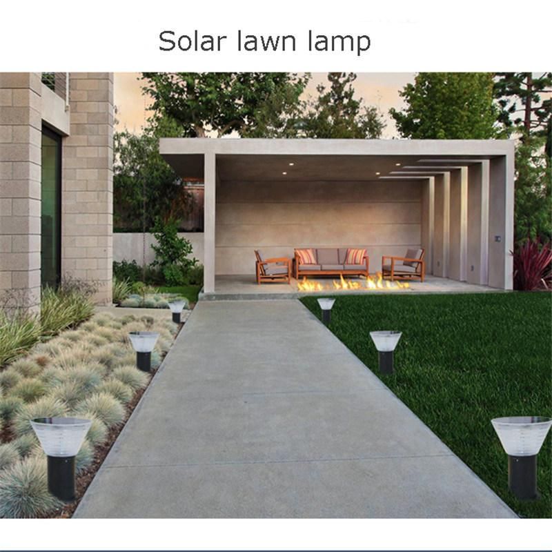 2020 Outdoor Waterproof Garden Park Road Landscape Solar Pathway Decorative Square DC Lawn Lamp