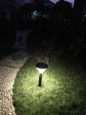 Outdoor All in One Garden Waterproof IP65 Warm White Park Lawn Light LED Solar