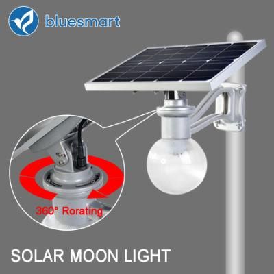 6W Solar Moon Light Series LED Outdoor Garden Street Lighting