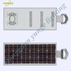 8W LED, 15W Solar Panel LiFePO4 Lithium-Iron Battery Smart Night Street Light