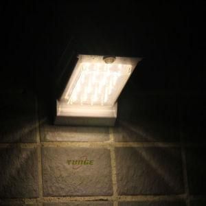 1W LED 120lumens PIR Motion Sensor Integrated Solar Wall Light Bulkhead