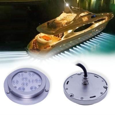 1000 Lumens Crees LED Surface Mount Underwater LED Boat Dock Lights 316 Stainless Steel with Internal Driver