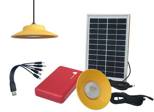 High Quality Nice Price 120lumens Bulb *2PCS LED Solar Lighting Kit System