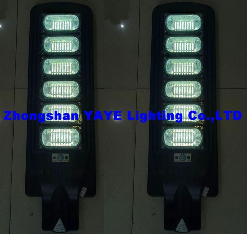 Yaye 2021 Hot Sell 300W 250W 200W 150W 100W 50W TUV SGS ISO CE Solar Street Road Garden LED Lamp 1000PCS Stock/Radar /Remote / 3 Years Warranty