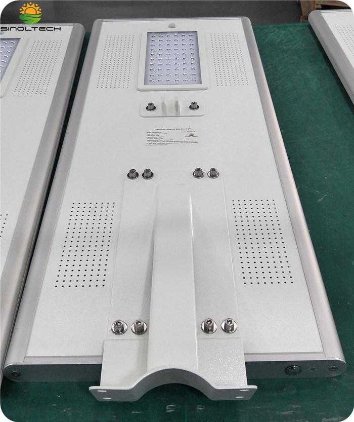 APP Control 50W LED Solar Street Lamps Powered by 85W Solar PV (SNSTY-250)
