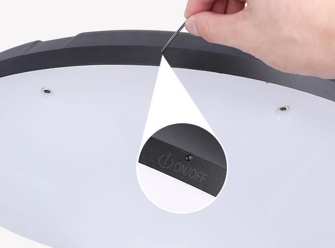 Warm White Solar LED Light for Parking 20W 30W Solar Plaza Light Garden Light